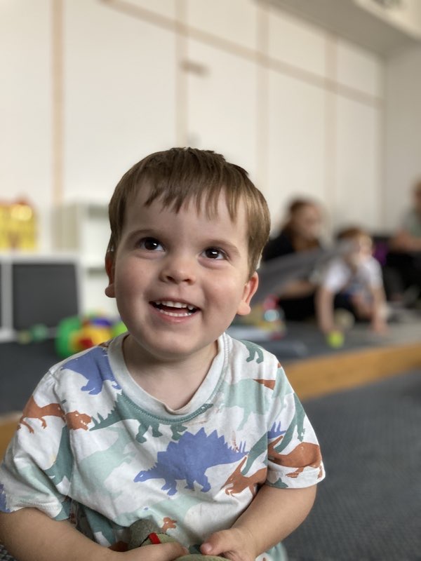 Child smiling